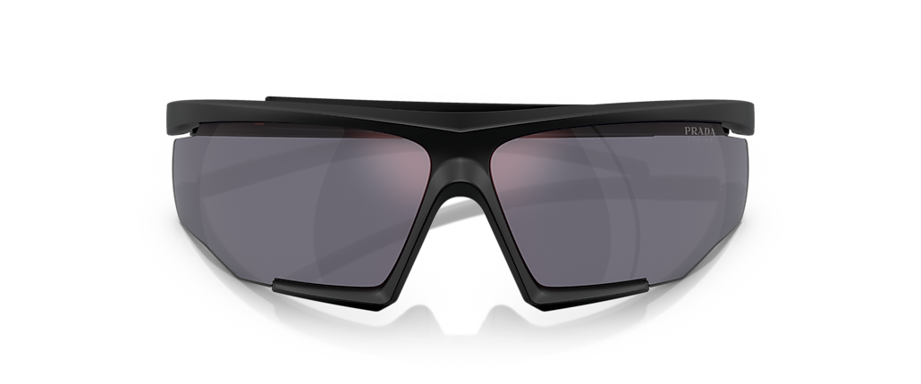 Prada Linea Rossa PS 07YS Black Rubber Sunglasses