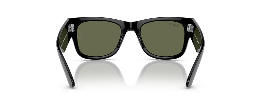 Ray-Ban RB0840S Mega Wayfarer Black Sunglasses