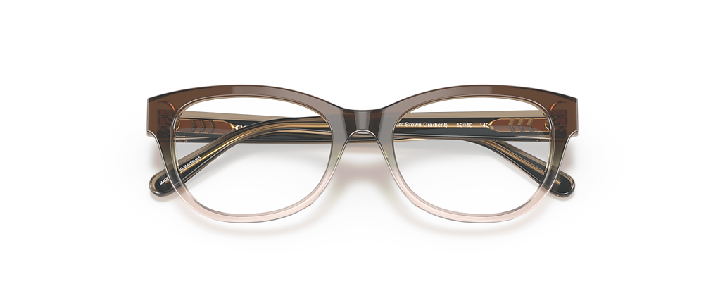 Coach HC6187 Transparent Brown Gradient Frames