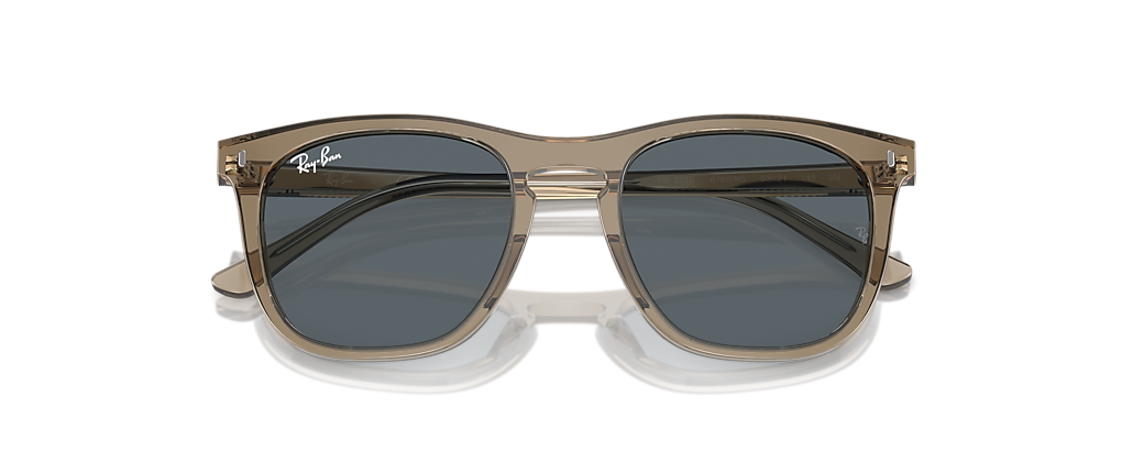 Ray-Ban RB2210 Transparent Brown Sunglasses