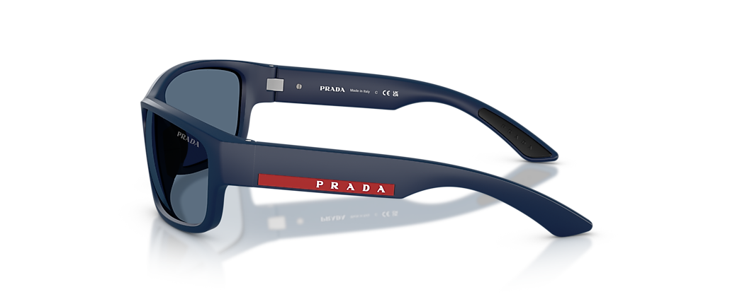 Prada Linea Rossa PS C04S Matte Blue Sunglasses
