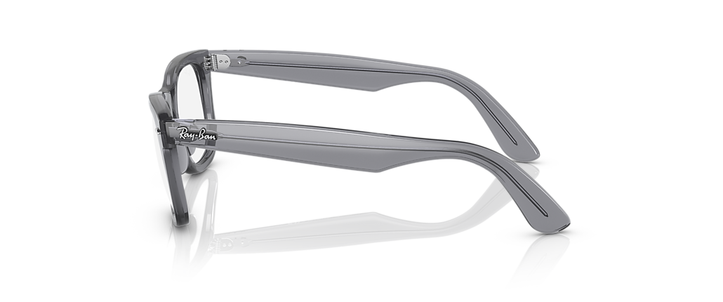 Ray-Ban RB4340V Wayfarer Ease Optics Transparent Grey Frames