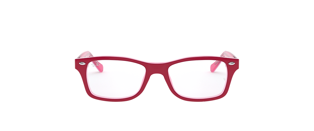 Ray-Ban RB1531 Optics Kids Bordeaux On Pink Frames
