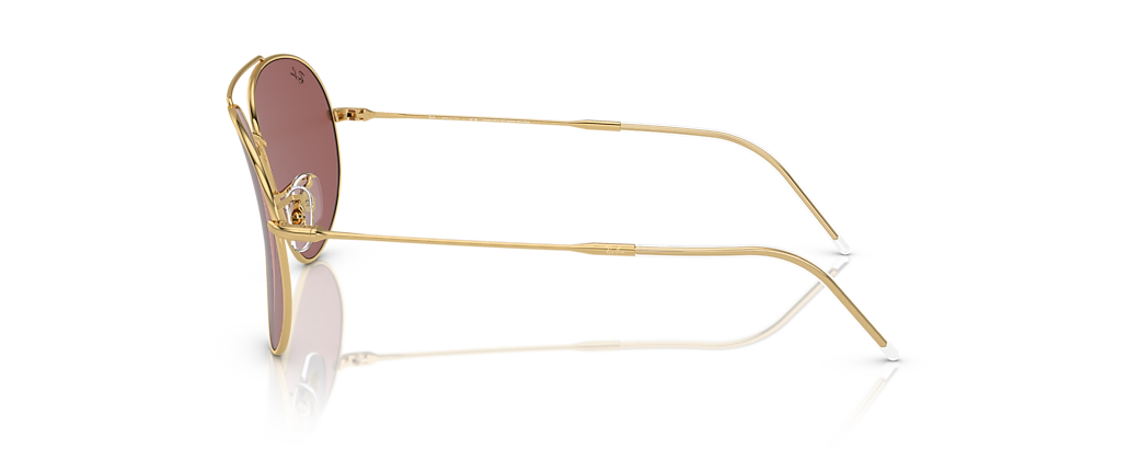 Ray-Ban RBR0101S Aviator Reverse Arista Gold Sunglasses