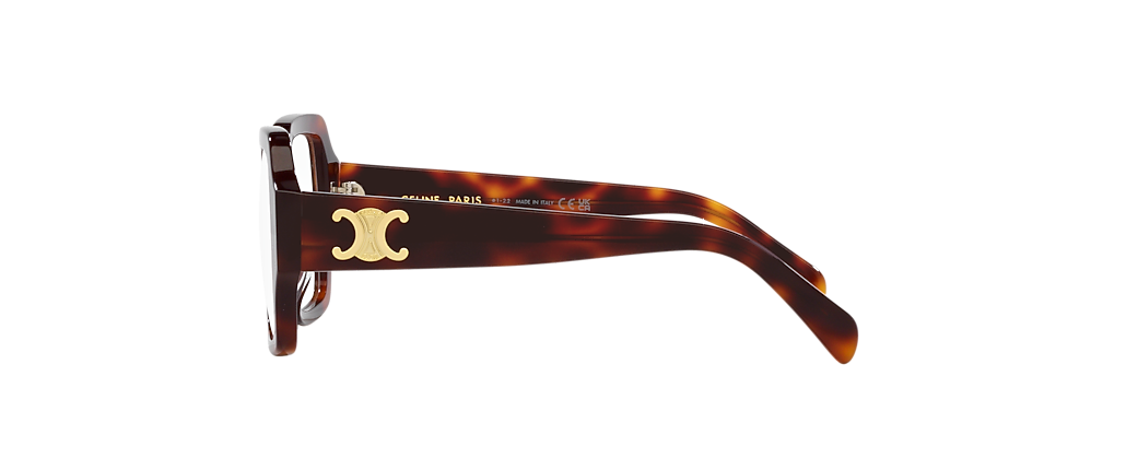 Celine Triomphe CL50131I Tortoise Blonde Frames