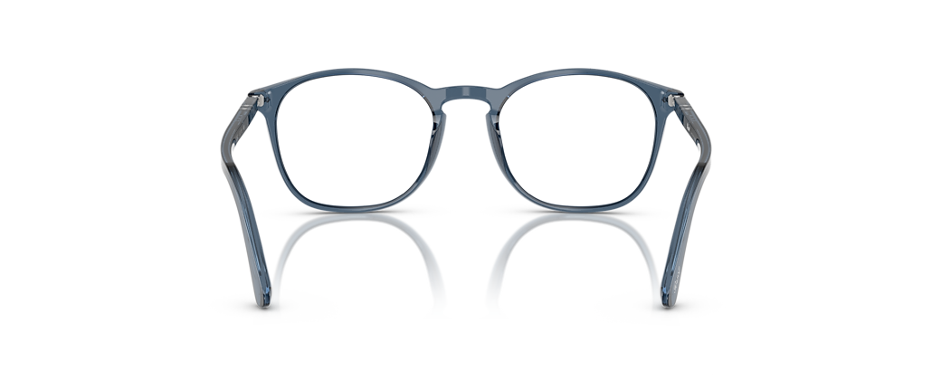 Persol PO3007VM Transparent Denim Blue Frames