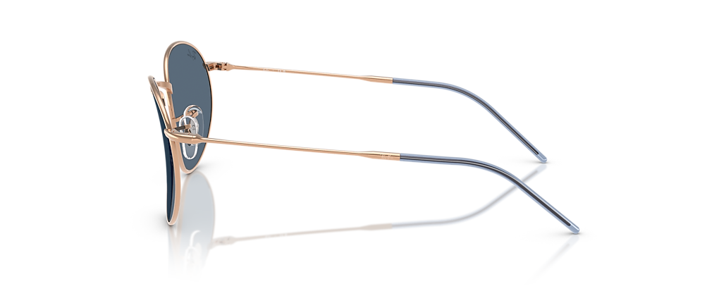 Ray-Ban RBR0103S Round Reverse Rosegold Sunglasses