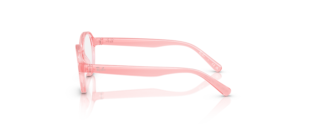 Ray-Ban RB1905 Optics Kids Bio-Based Transparent Light Pink Frames