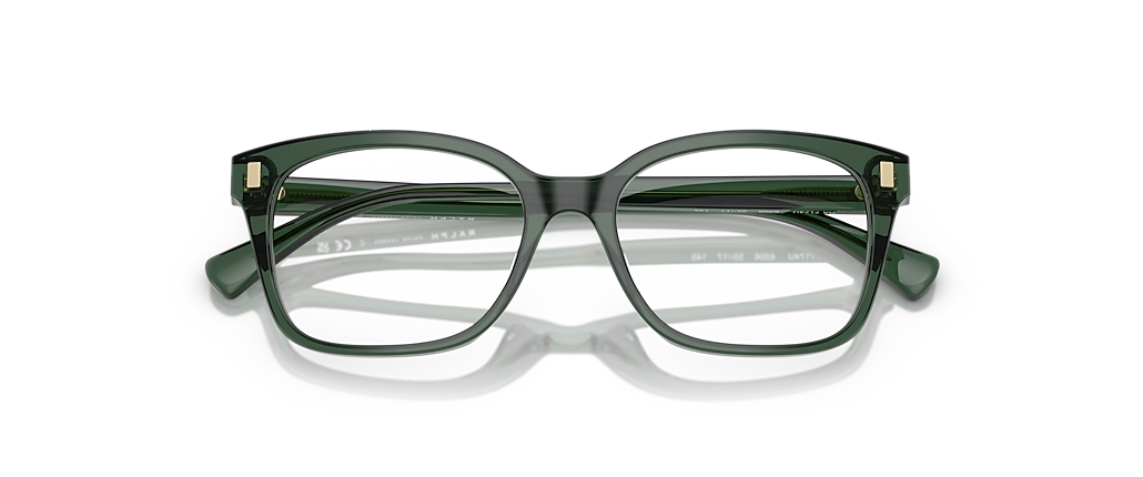 Ralph RA7174U Shiny Transparent Green Frames