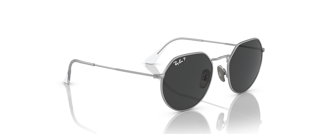Ray-Ban RB8165 Jack Titanium Silver Sunglasses