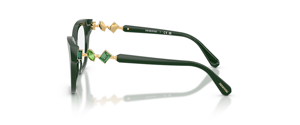 Swarovski SK2048 Dark Green Frames