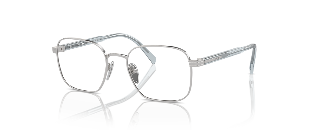 Prada PR A55V Glasses with Silver frame | OPSM