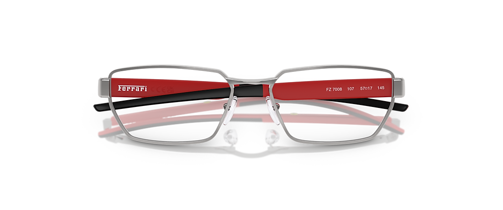Scuderia Ferrari FZ7008 Brushed Silver Frames