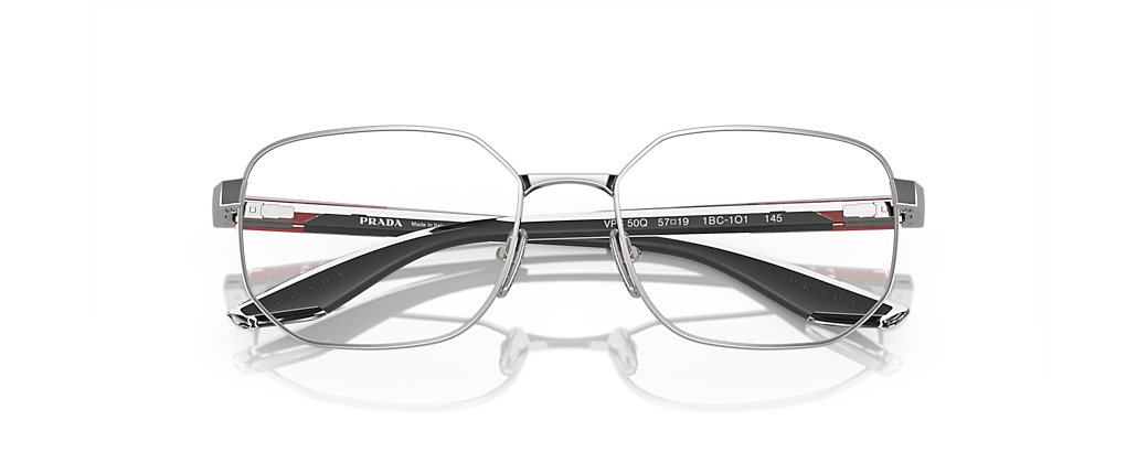 Prada Linea Rossa PS 50QV Silver Frames