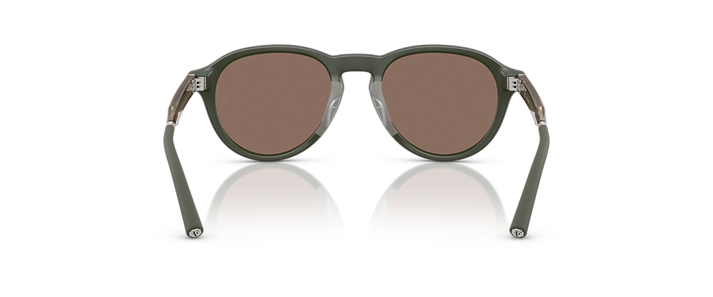 Oliver Peoples OV5557SU R-8 Semi-Matte Green Smoke Sunglasses