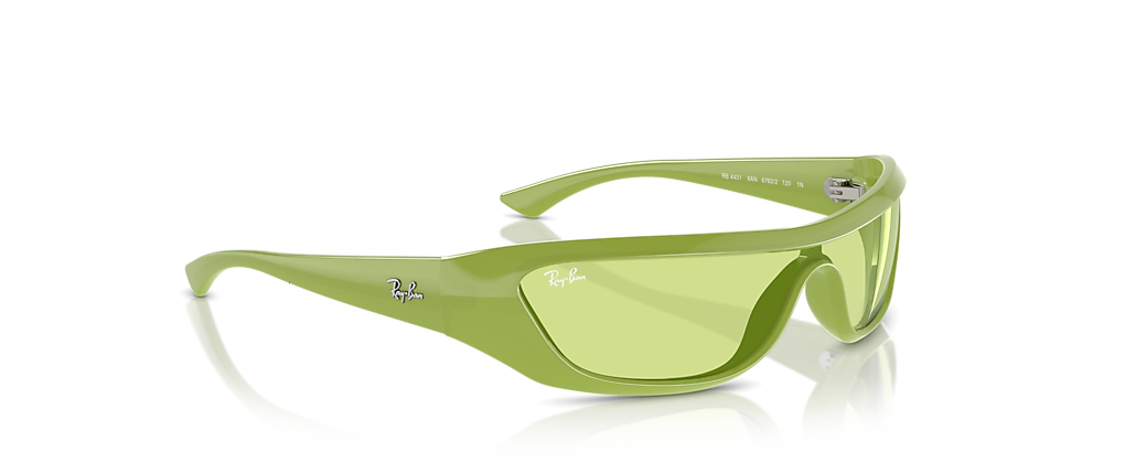 Ray-Ban RB4431 Xan Bio-Based Apple Green Sunglasses