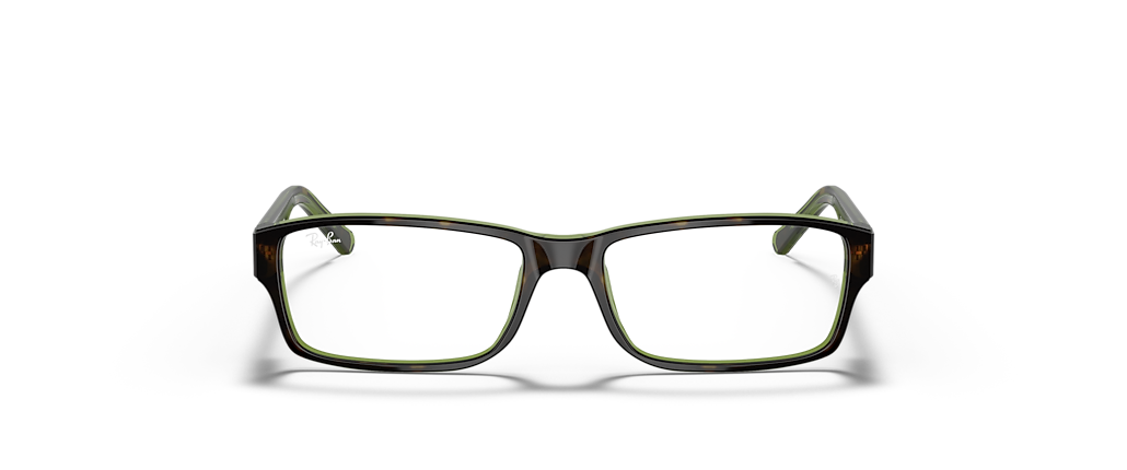 Ray-Ban RB5169 Optics Havana On Green Frames