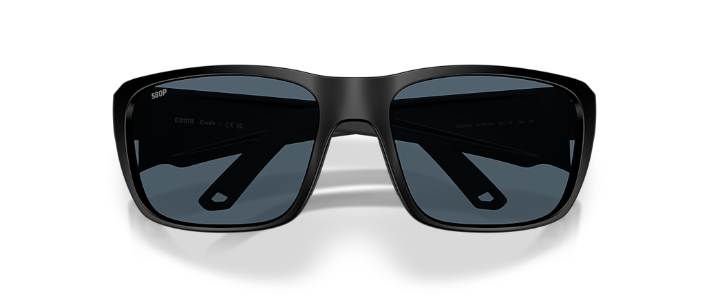 Costa 6S9136 Crudo Matte Black Sunglasses