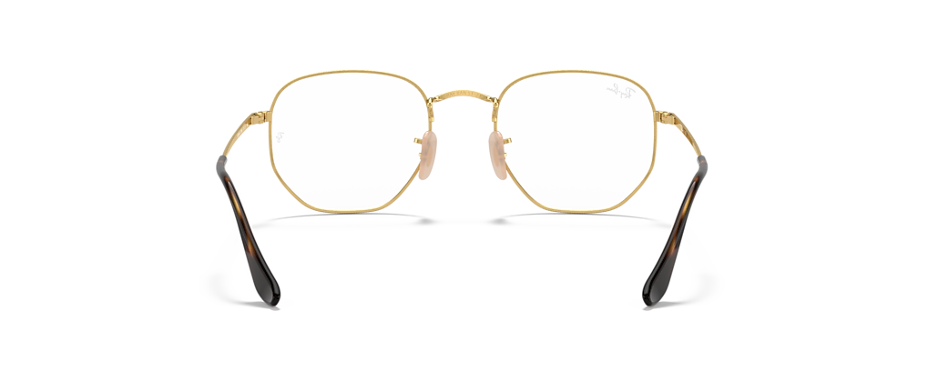 Ray-Ban RB6448 Hexagonal Optics Arista Gold Frames