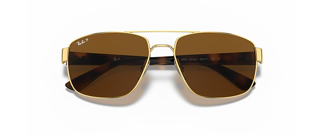 Ray-Ban RB3663 Arista Gold Sunglasses
