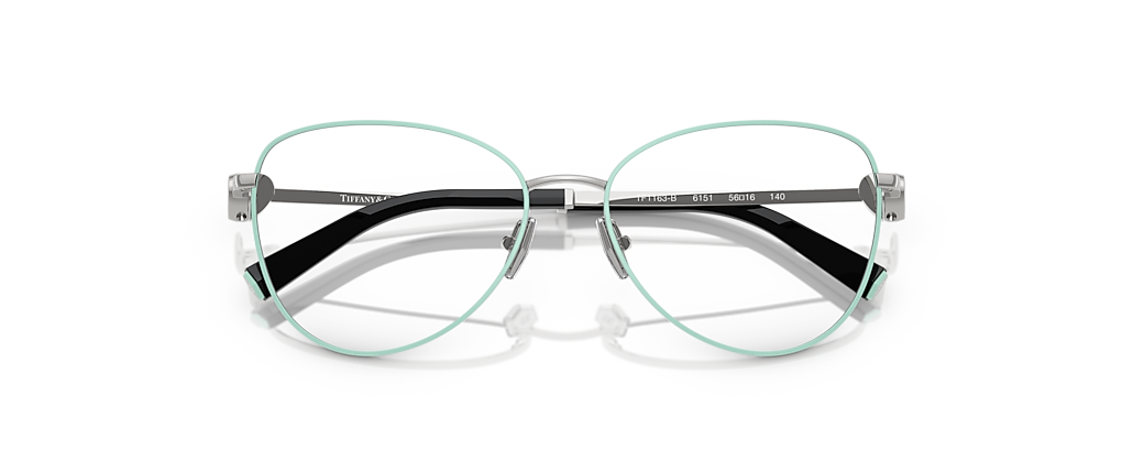 Tiffany & Co. TF1163B Tiffany Blue On Silver Frames