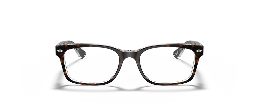 Ray-Ban RB5286 Optics Havana On Transparent Frames