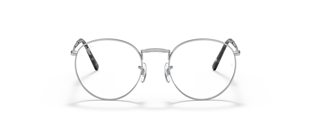 Ray-Ban RB3637V New Round Optics Silver Frames