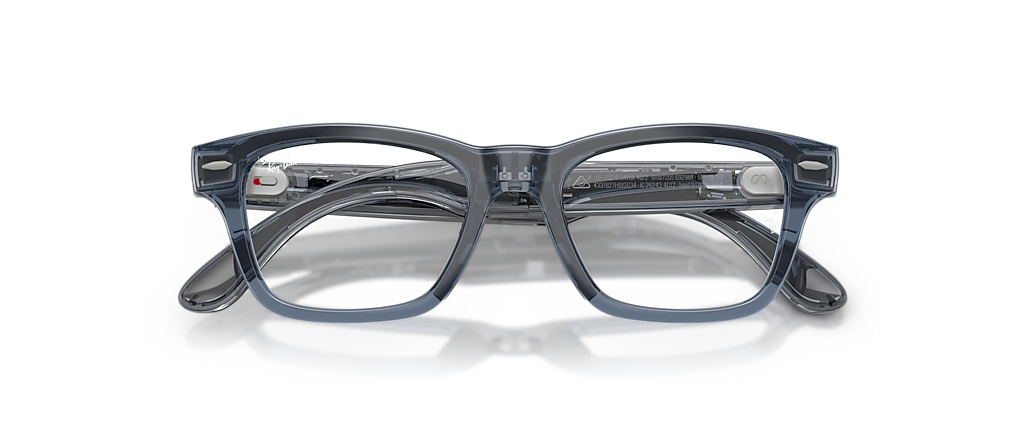 Ray-Ban Ray-Ban Meta Audio Burbank Transparent Blue Ray-Ban Meta Smart Glasses