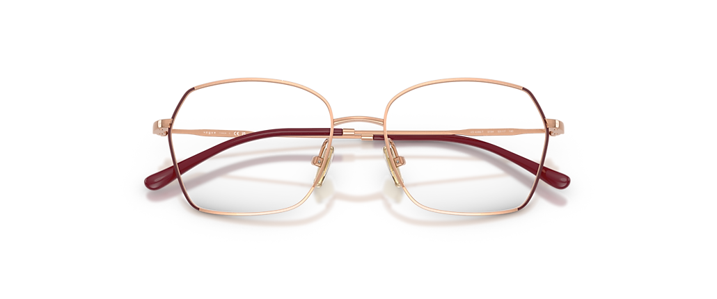 Vogue Eyewear VO4366T Top Bordeaux/Rose Gold Frames