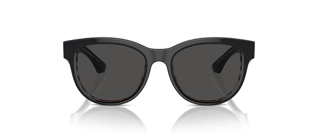 Burberry BE4432U Top Black On Vintage Check Sunglasses