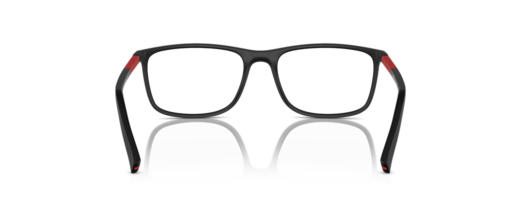 Prada Linea Rossa PS 03QV Black Rubbered Frames