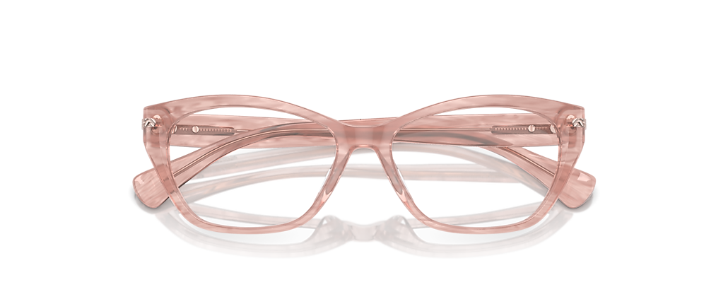 Ralph RA7161U Shiny Transparent Rose Frames