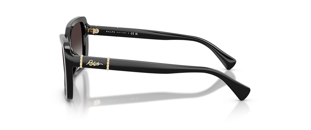 Ralph RA5356U Black Sunglasses