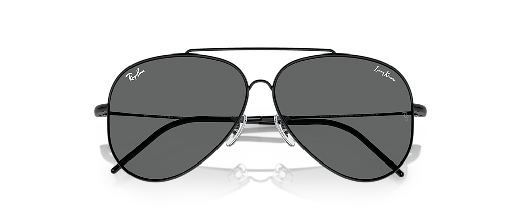 Ray-Ban RBR0101S Lenny Kravitz X Aviator Reverse Black Sunglasses
