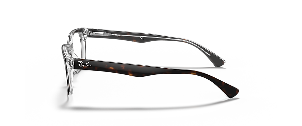 Ray-Ban RB5286 Optics Havana On Transparent Frames