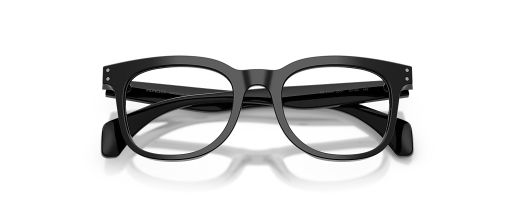 Moncler ME2023 Shiny Black Frames