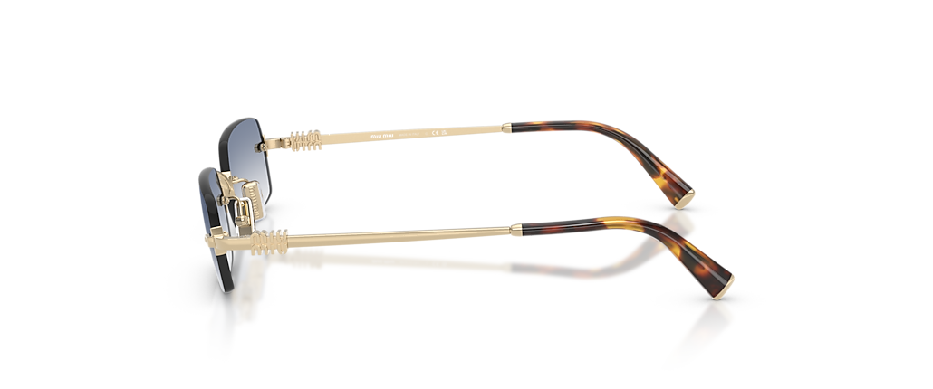 Miu Miu MU B50S Pale Gold Sunglasses