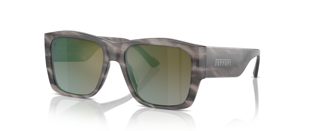 Ferrari FH2003U Striped Grey Sunglasses