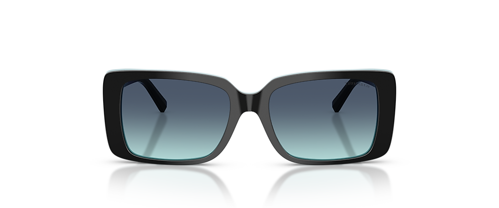 Tiffany & Co. TF4249F Black On Tiffany Blue Sunglasses