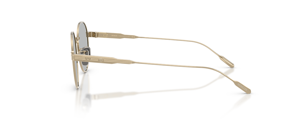 Moncler ME4006TD Subtila Shiny Pale Gold Sunglasses