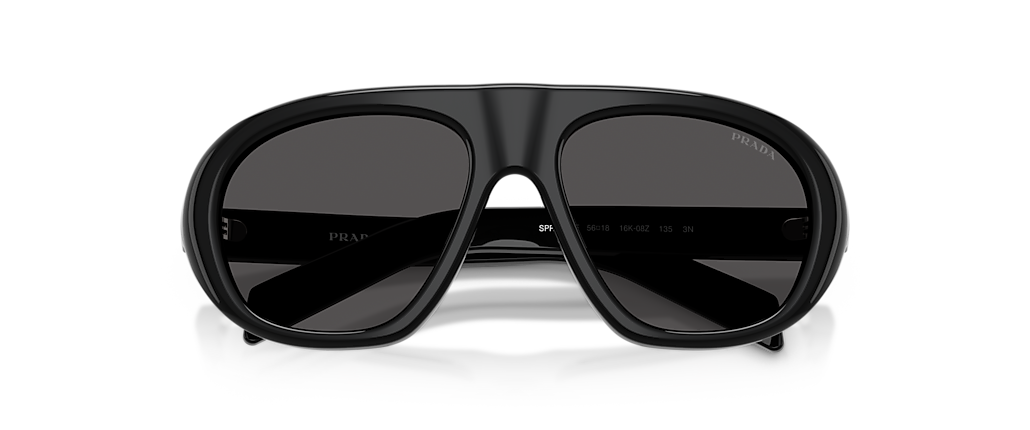 Prada PR C05SF Black Sunglasses
