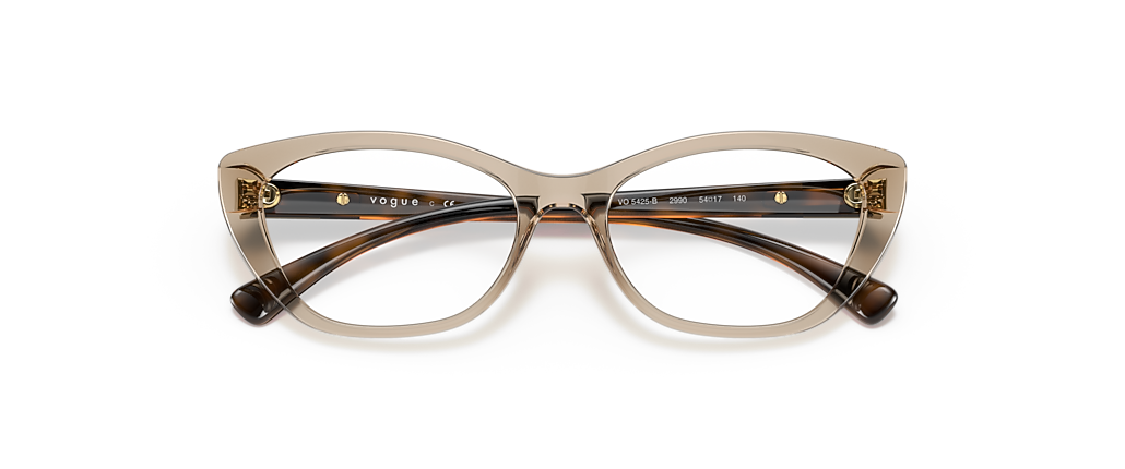 Vogue Eyewear VO5425B Transparent Light Brown Frames