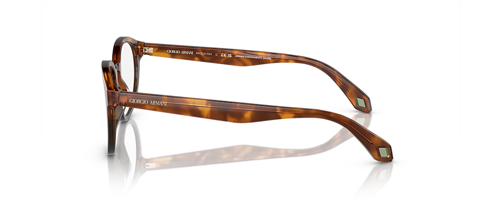 Giorgio Armani AR7248 Havana Red/Opal Olive Green Frames