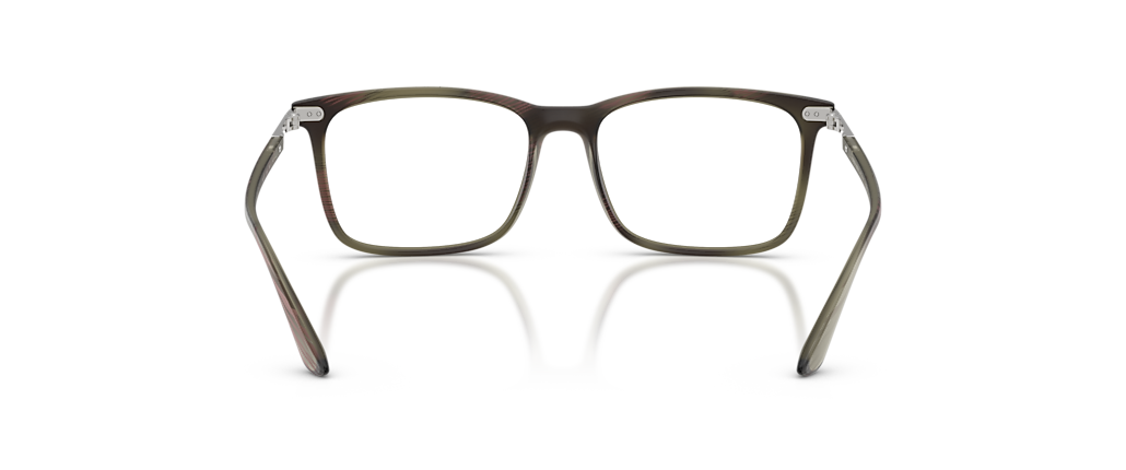 Giorgio Armani AR7122 Matte Striped Olive Frames