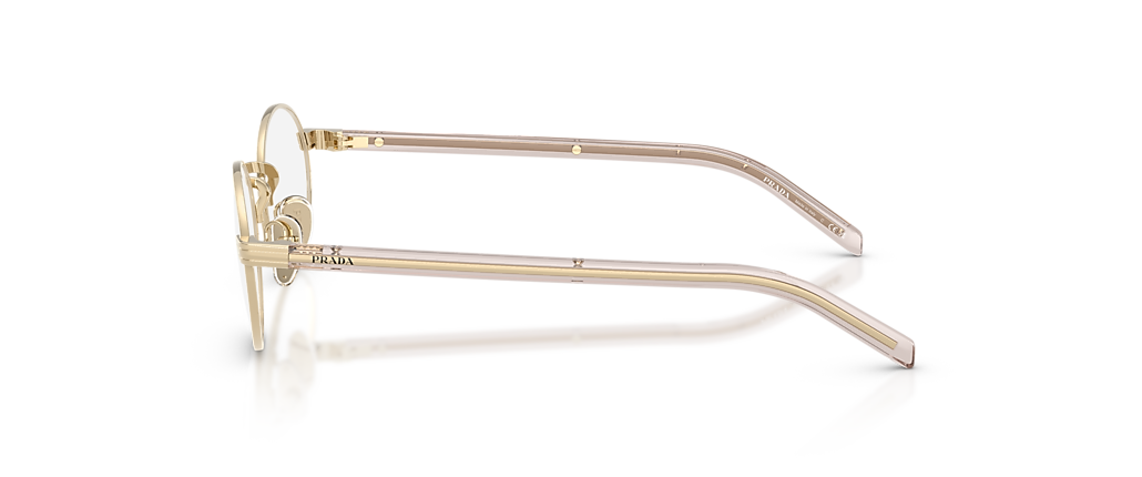 Prada PR B55V Pale Gold Frames