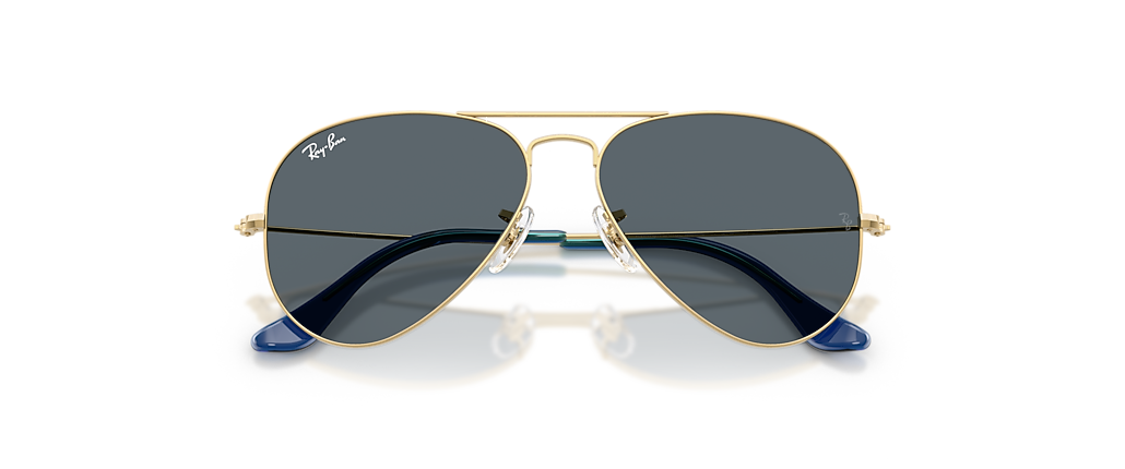 Ray-Ban RB3025 Aviator Large Metal Arista Gold Sunglasses