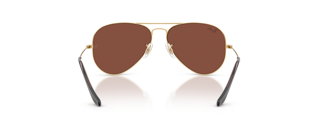 Ray-Ban RB3025 Aviator Large Metal Arista Gold Sunglasses