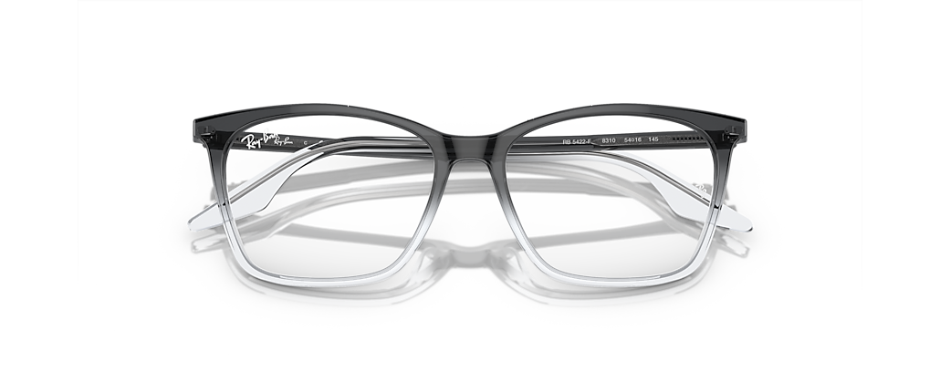 Ray-Ban RB5422F RB5422 Optics Dark Grey Frames