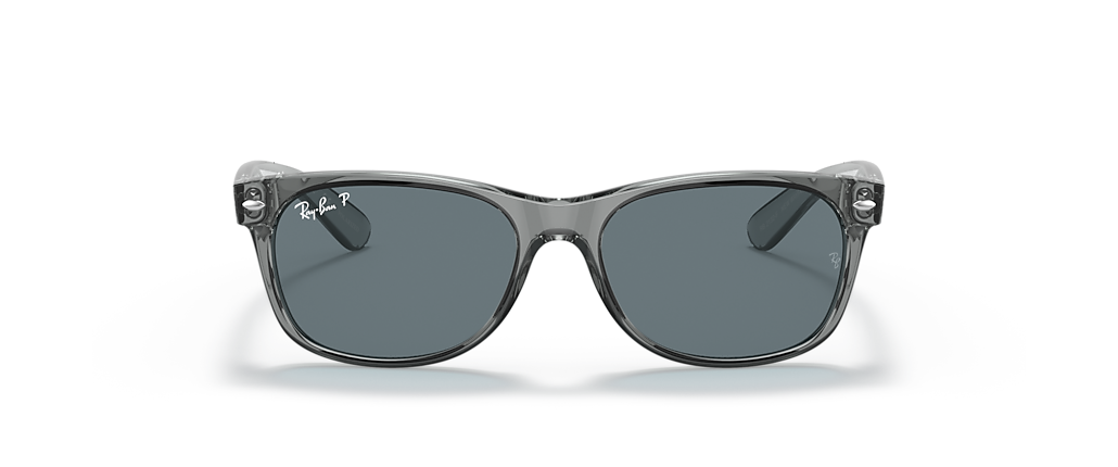 Ray-Ban RB2132F New Wayfarer Classic Transparent Grey Sunglasses
