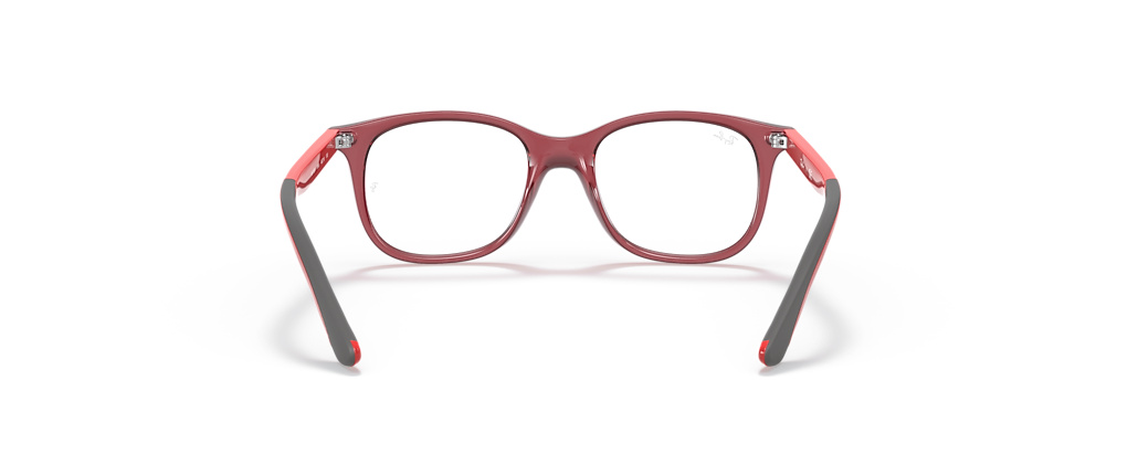 Ray-Ban RB1604 Optics Kids Transparent Red Frames